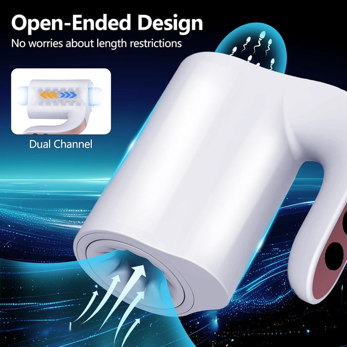 Automatinis Elektrinis Masturbatorius Vyrams su 10 Judesių Režimų