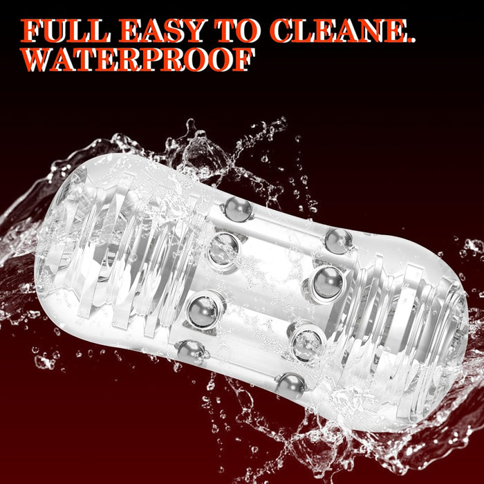 Realistiškas TPE Masturbatorius Vyrams su 3D Tekstūra ir Prostatės Stimuliacija