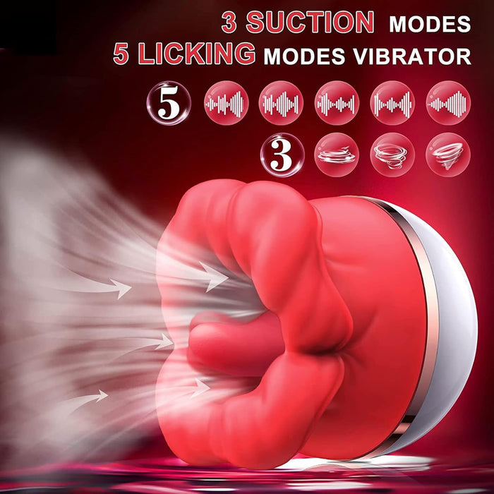 Vibrator for women with tongue – 3 modes and 5 tongue movements