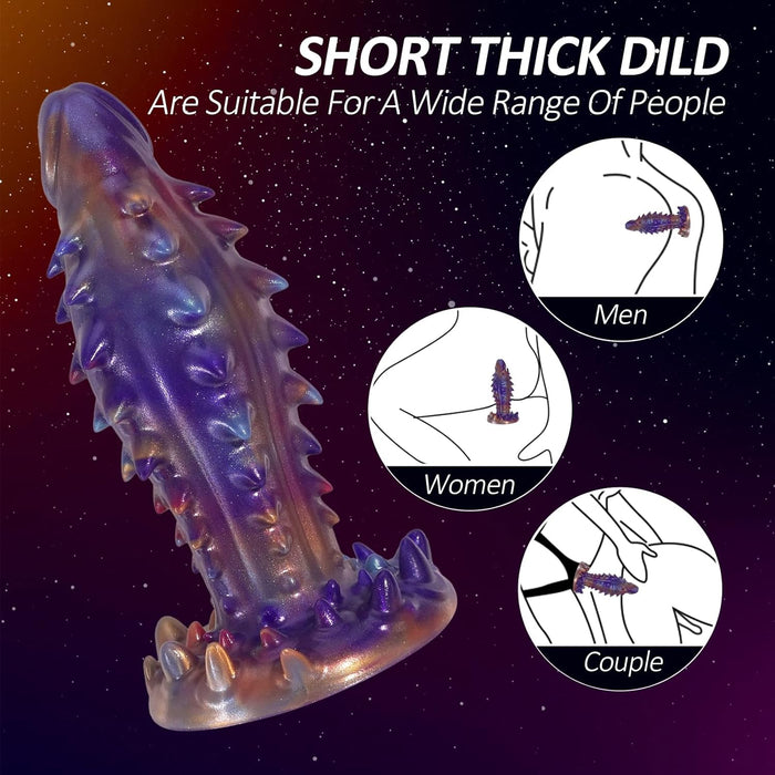 Monster Dildo – Thick, unique silicone dildo with a large suction cup