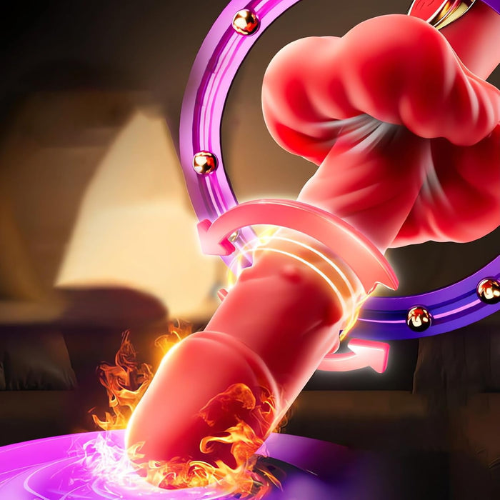 3-in-1 Vibrator for Women with 10 Vibration Modes and Heating Function