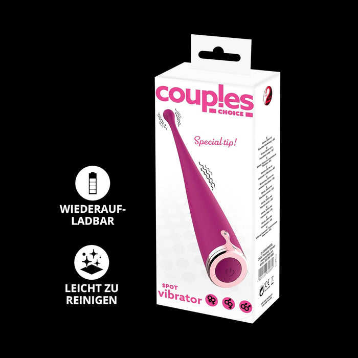 Couples Choice Spot Vibrator – an intense G-spot stimulator for women with 10 vibration modes