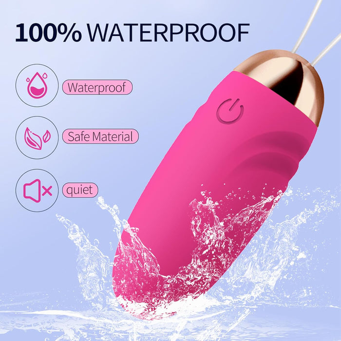 Vibrating vibrating egg with 9 modes and APP control for women