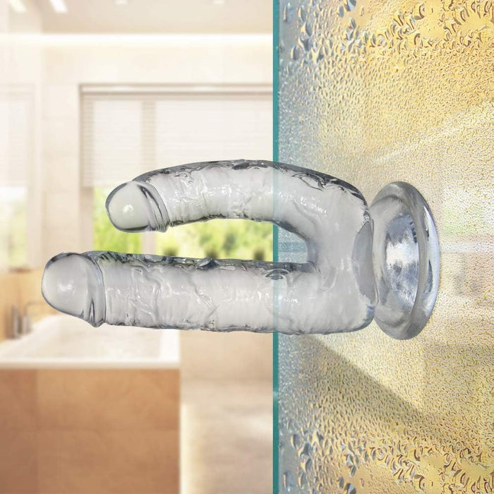 Realistic double dildos with strong attachment and flexibility