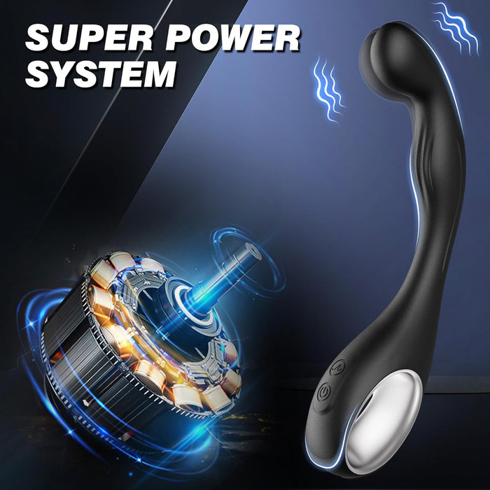 Prostatų Stimuliatorius Vyrams su 10 Vibracijos Režimų ir Ergonomišku Dizainu