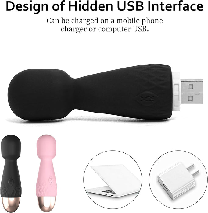 Mini G-spot vibrator with 10 vibration modes - for intimate pleasure