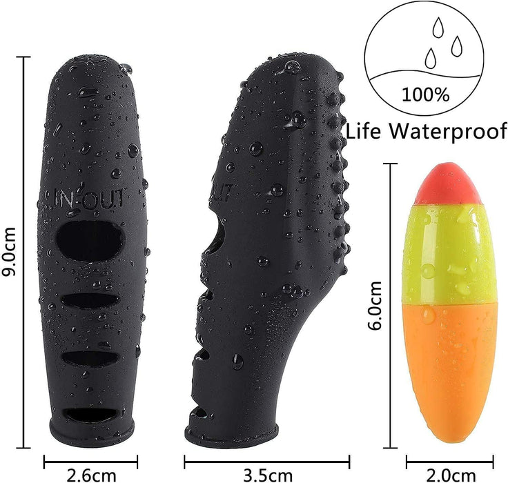 Silikoninis erotinis piršto vibratorius moterims ir poroms su baterijomis