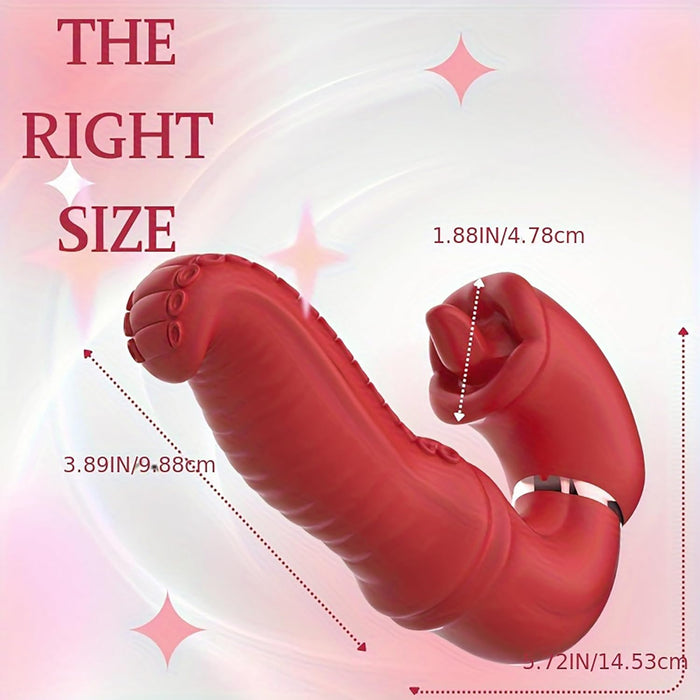 3 in 1 Vibrator for women with 9 vibration and 9 oscillation modes