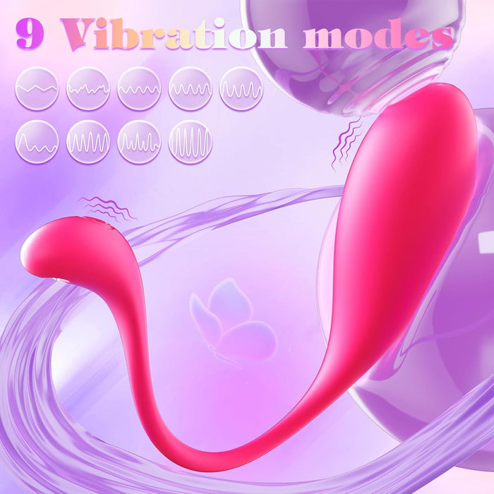 Programuojamas nešiojamas vibruojantis moteriškas žaislas poroms su stipria prisisukančia baze