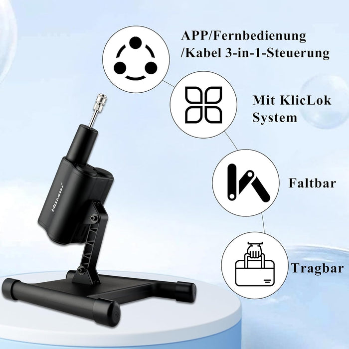 Portable Foldable Love Machine with 3-in-1 Control and Multi-Angle Adjustment