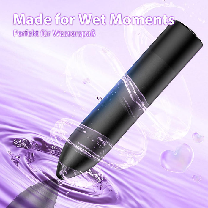 Mini vibratorius moterims su 10 vibracijos režimų – tylus ir galingas