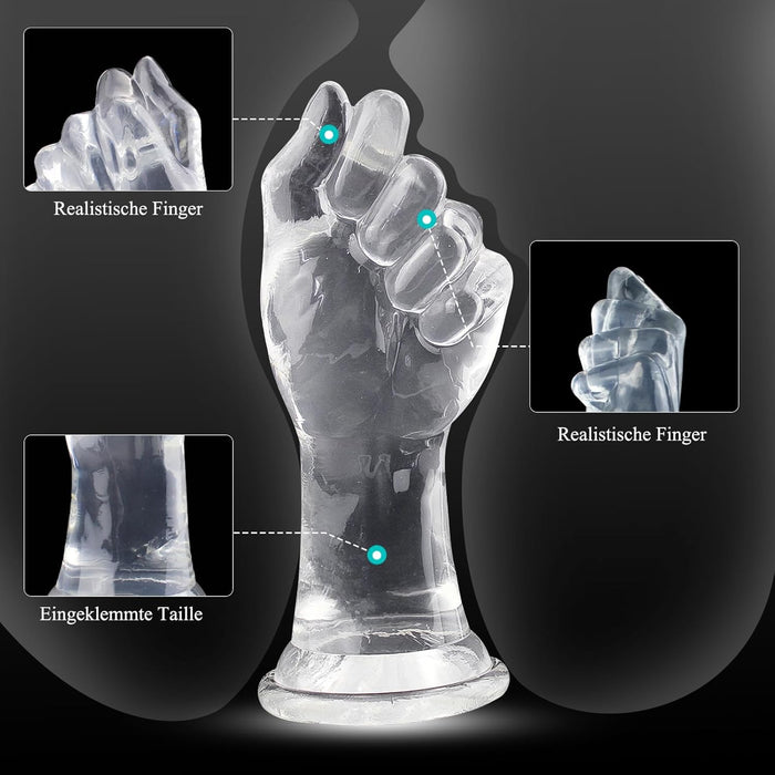 Realistic Anal Dildo with Condom – Intense Couple and Solo Play