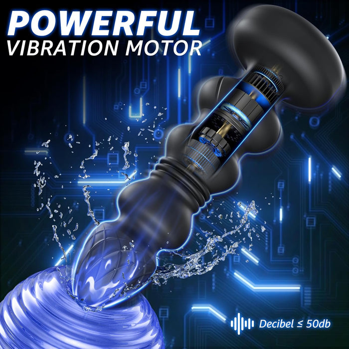 10 Modes Anal Vibrator with Pulse Function for Intimate Stimulation