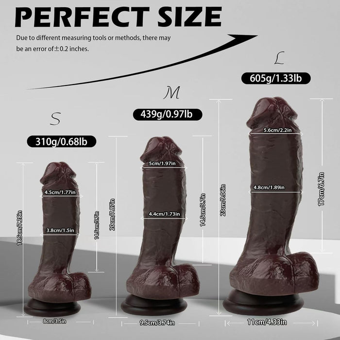 Stiprus 9 colių realistiškas žirgo formos dildo su prisitvirtinančia prisispaudimo trinkelėle