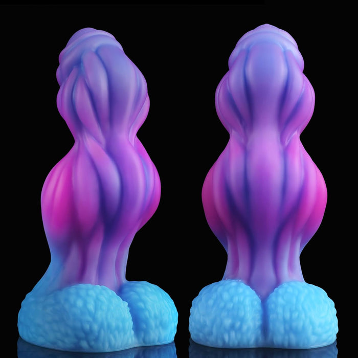 Fantasy Knot Dragon Dildo – Enjoy Unique XXL Play with a Strong Touch Base
