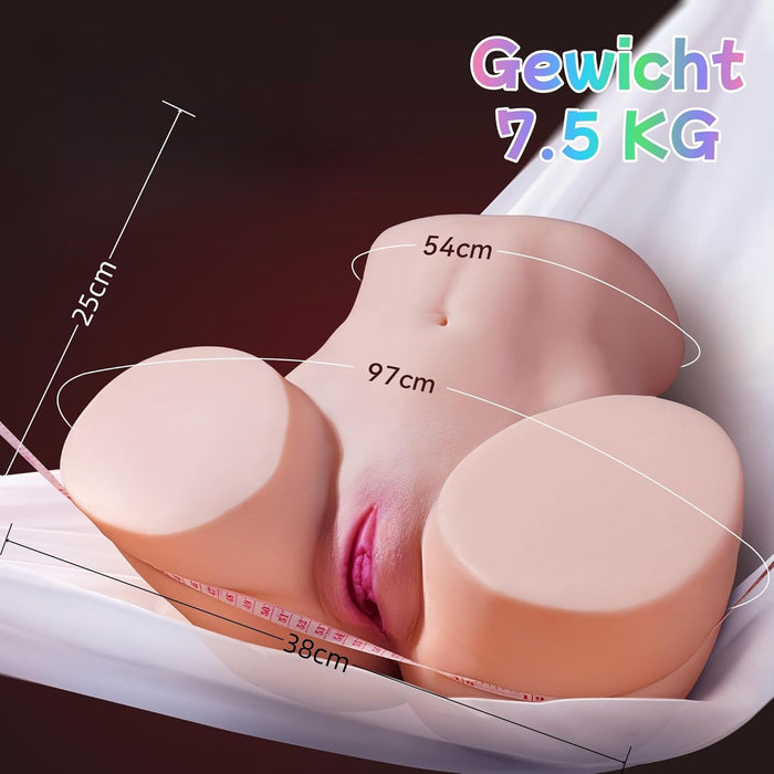 Premium Reif Oversized Masturbator 3rd Gen – Soft Texture Male Toy