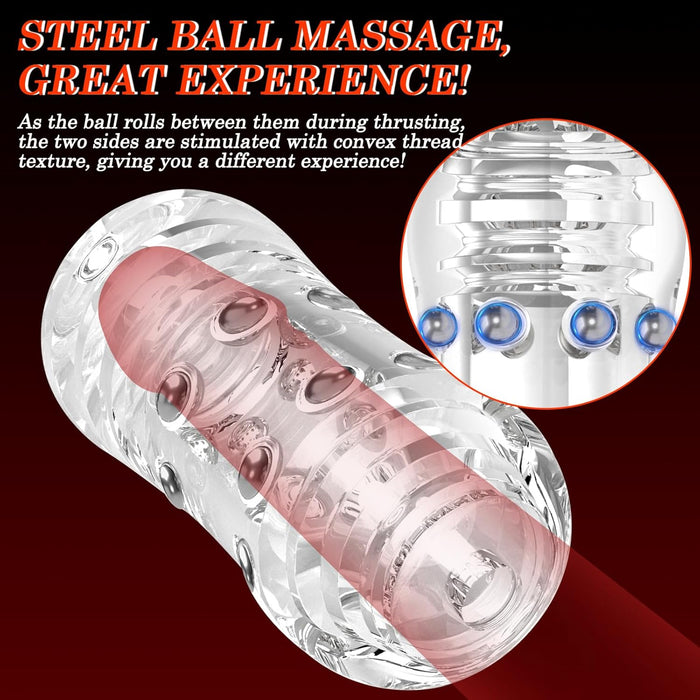 Realistiškas TPE Masturbatorius Vyrams su 3D Tekstūra ir Prostatės Stimuliacija