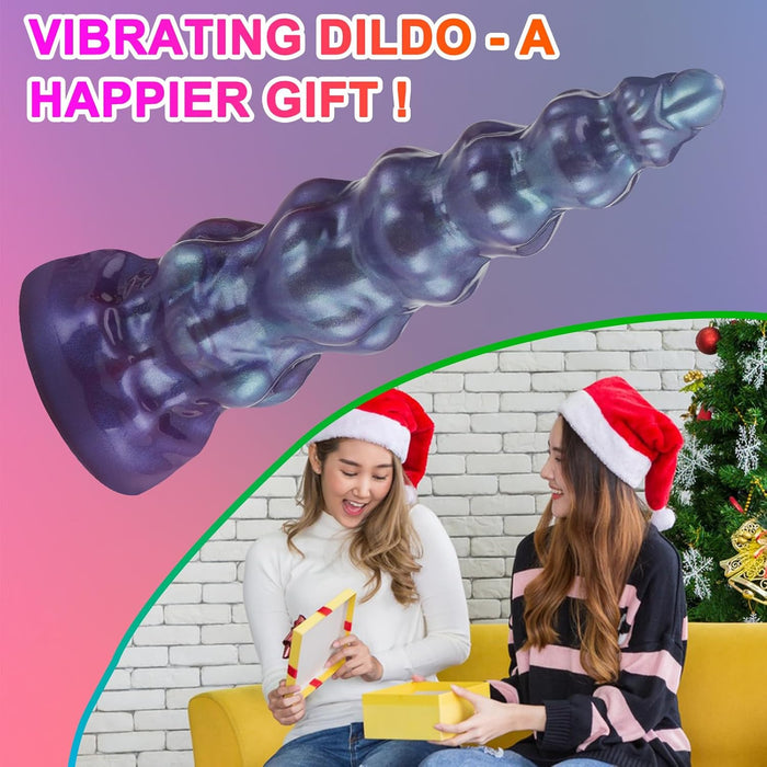 18,8 cm Mažas Fantazijos Monstro Formos Dildo su Stipria Prisipučiama Pagrindu