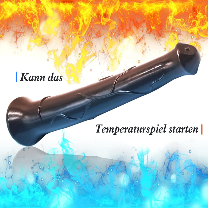 Realistinis didelis arklių formos dildo su stipria prisisukimo siurbtuku