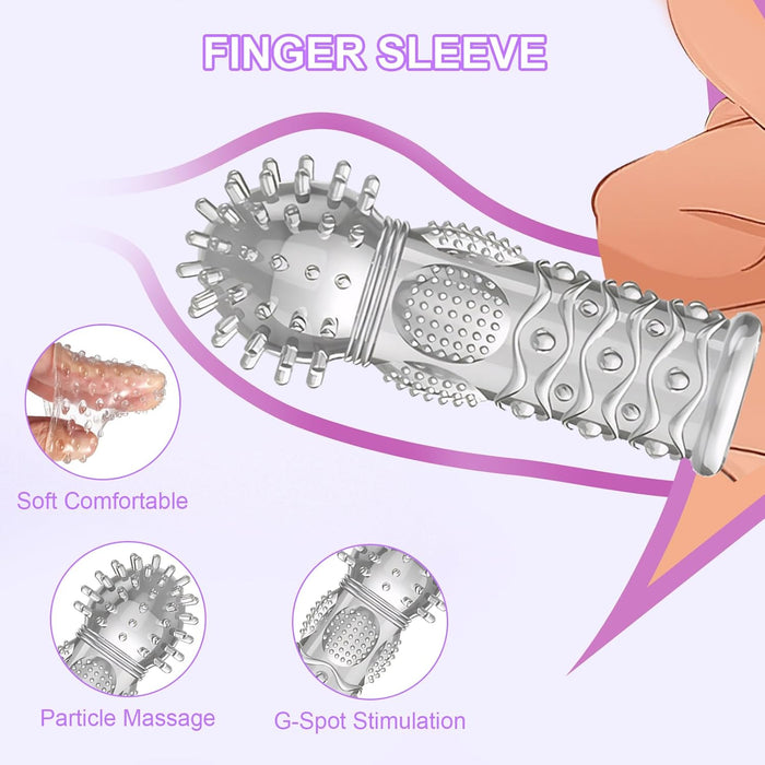 7-piece finger thimble set – erotic massage and stimulation