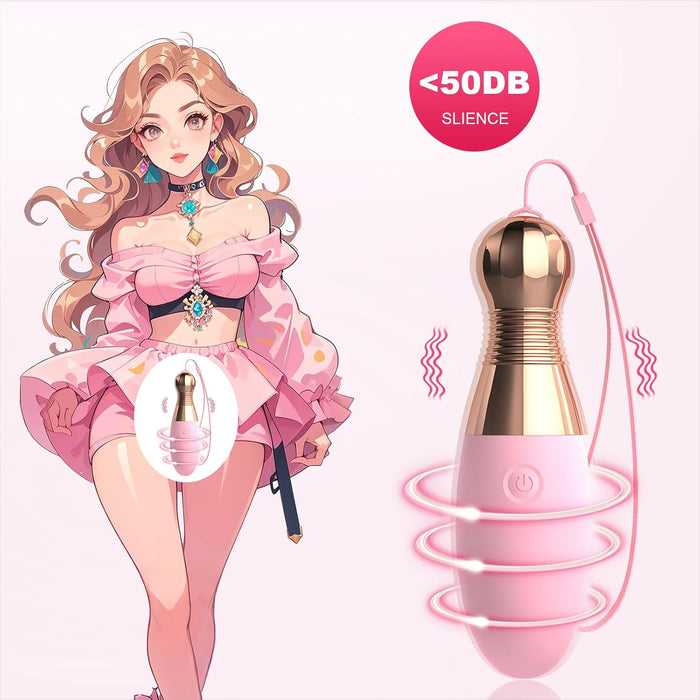 Mini Vibrating Egg with 10 Vibration Modes – Compact, Waterproof G-Spot Stimulator