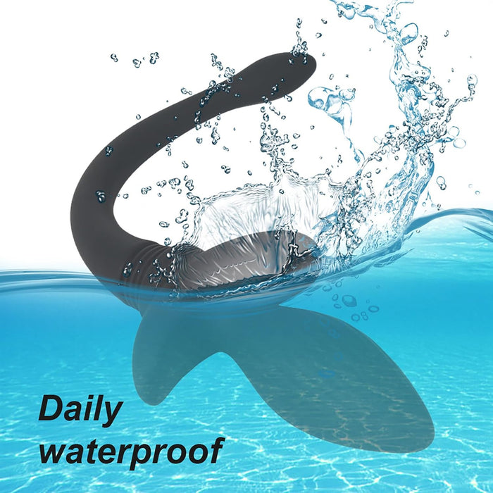 Ergonomiškas analinis kaištis su 7 vibracijos režimais ir nuotoliniu valdymu