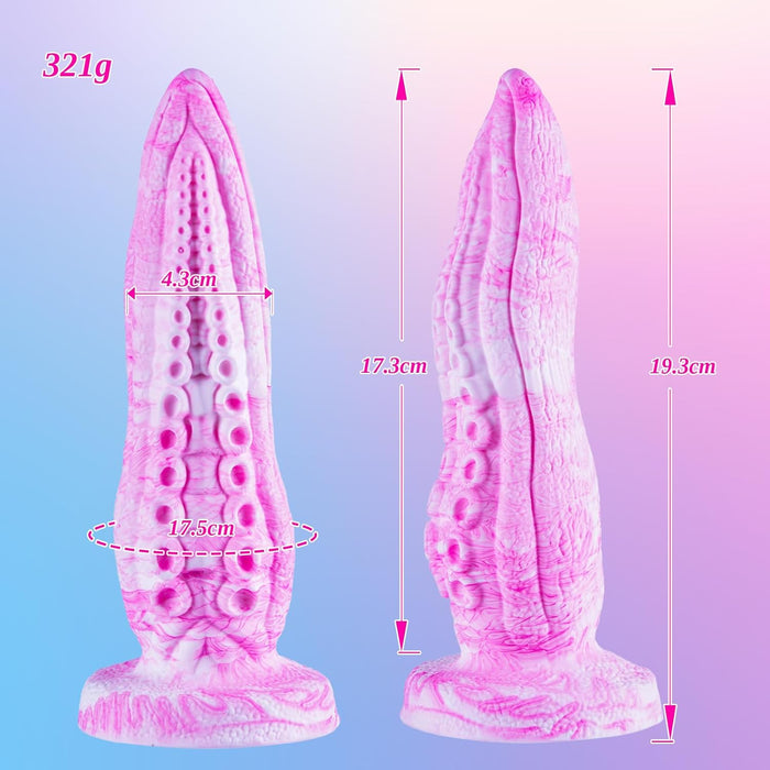 Realistiškas Monster Tentakelio Dildo – Minkštas Silikoninis Suteikiantis Naujas Jautrumo Lygmenis