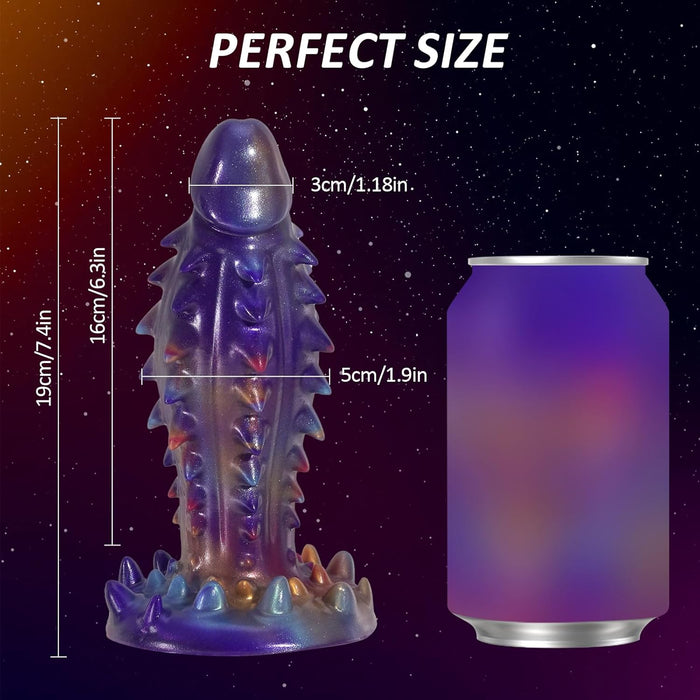 Monster Dildo – Thick, unique silicone dildo with a large suction cup