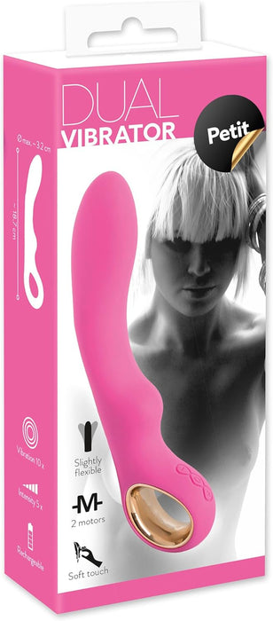 Petit Double Vibrator with 10 Vibration Modes and Targeted Stimulation