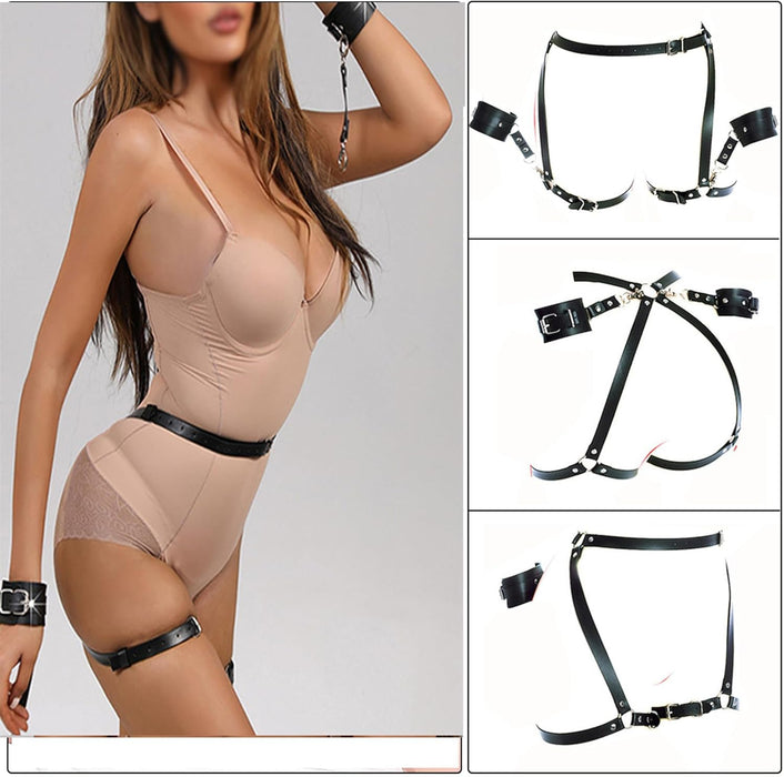 Rankinės antrankiai lovai su reguliuojamais BDSM diržais ir minkštu paminkštinimu