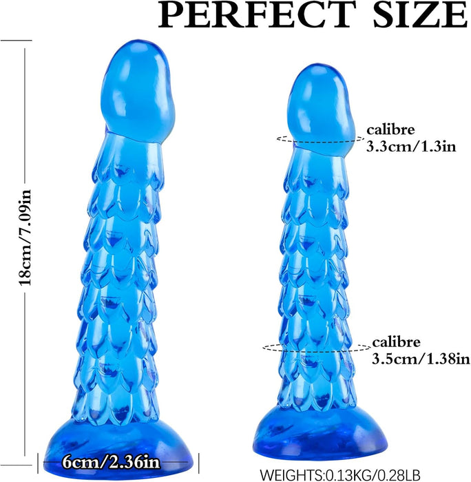 Realistic large dildo with a strong grip base