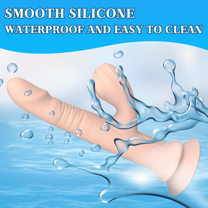 Classic G-spot and anal vibrator with 13 modes and suction cup