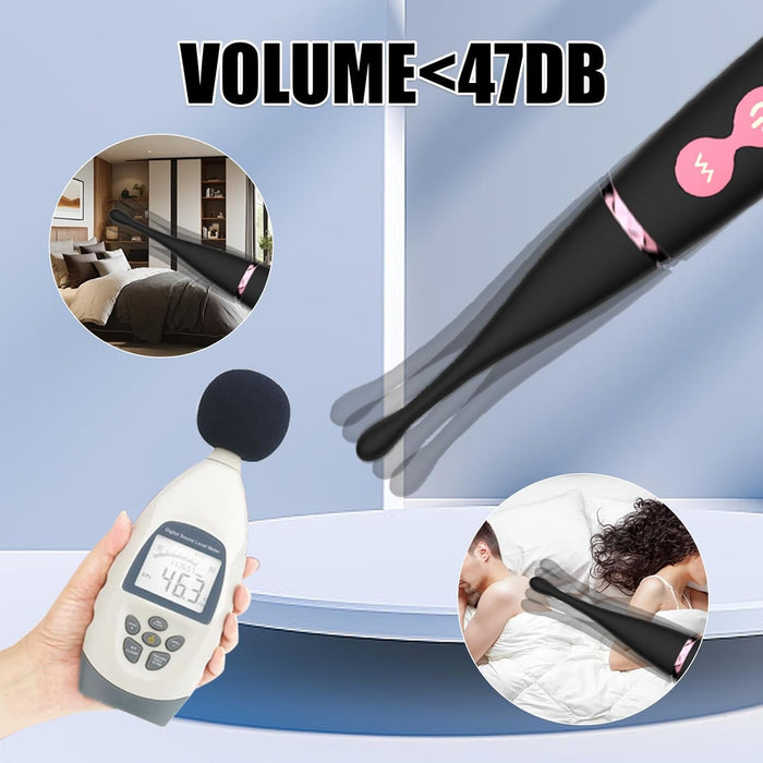 Clitoral stimulator for women with G-spot vibration and 10 modes