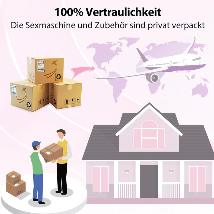 Automatinė sekso mašina su 7 priedais ir programėle valdymui