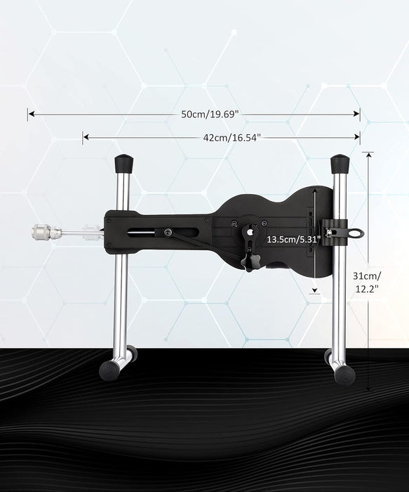 Galinga Ukulelės Meilės Mašina su Nuotoliniu Valdymu ir Dildo Antgaliu