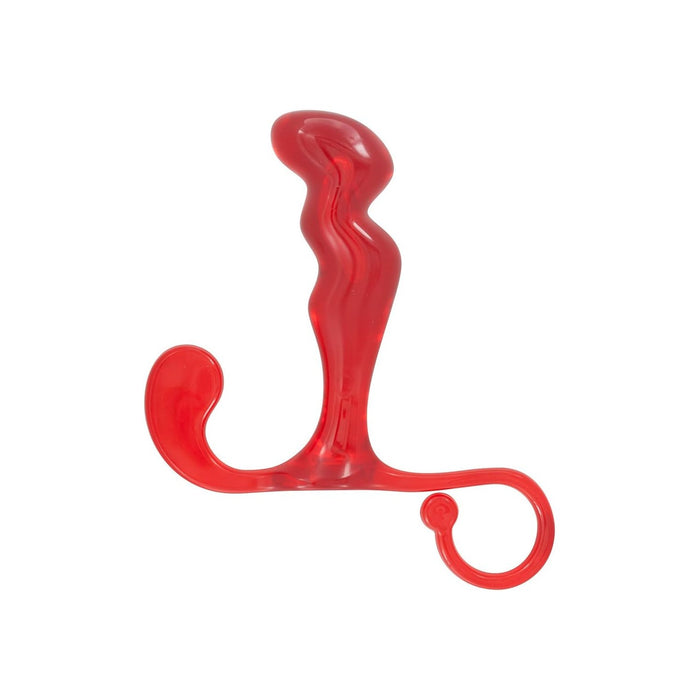 Manpower Prostata Stimuliatorius „Power Plug“ raudonas – intensyvūs pojūčiai poroms