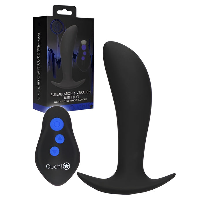 Ouch! E-Stim vibruojantis analinis kaištis