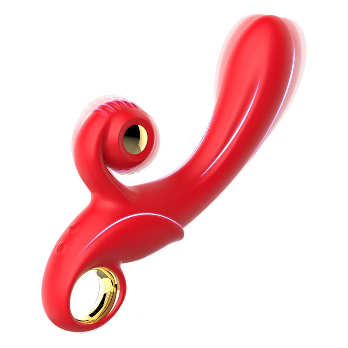 G-spot vibrator for women with 10 vibration modes and shell-shaped stimulation