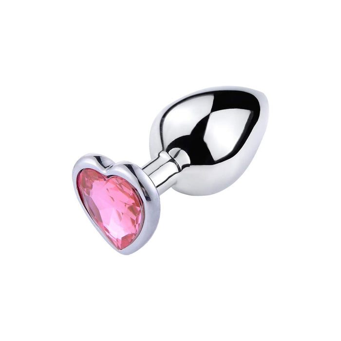 Metal anal plug with diamond – an elegant and comfortable choice