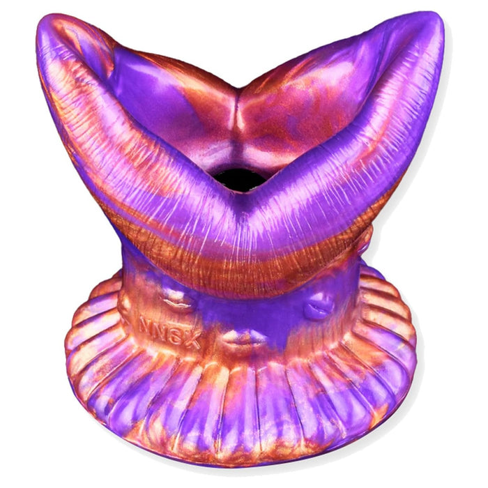 Large hollow silicone anal plug for unisex