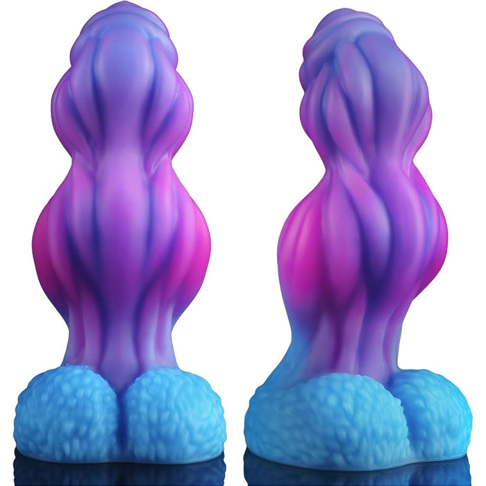 Fantasy Knot Dragon Dildo – Enjoy Unique XXL Play with a Strong Touch Base
