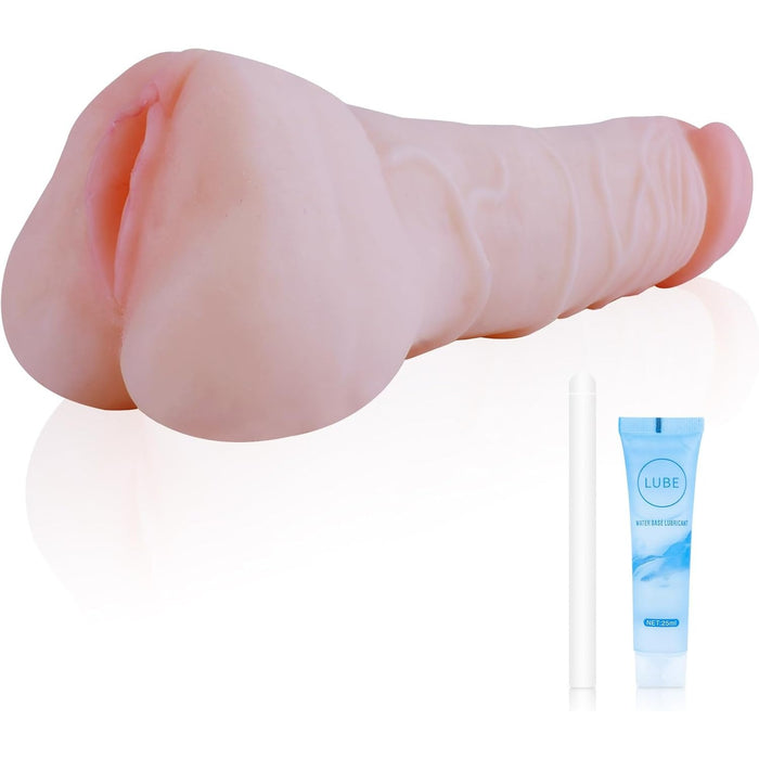 21 cm Realistic Penis Sleeve With Soft Structure And Complex Interior