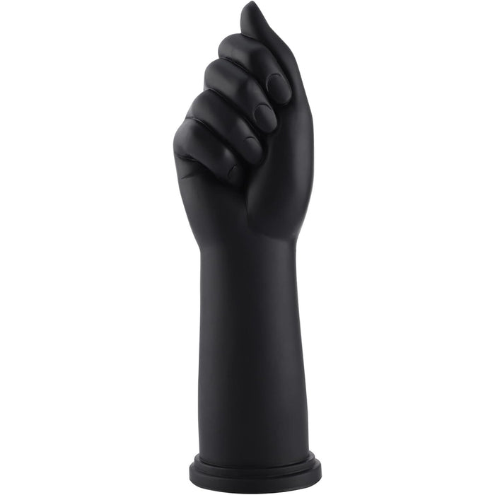 Soft 21.6 cm silicone dildo with KlicLok system, medium size