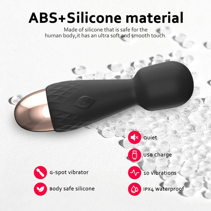 Mini G-spot vibrator with 10 vibration modes - for intimate pleasure