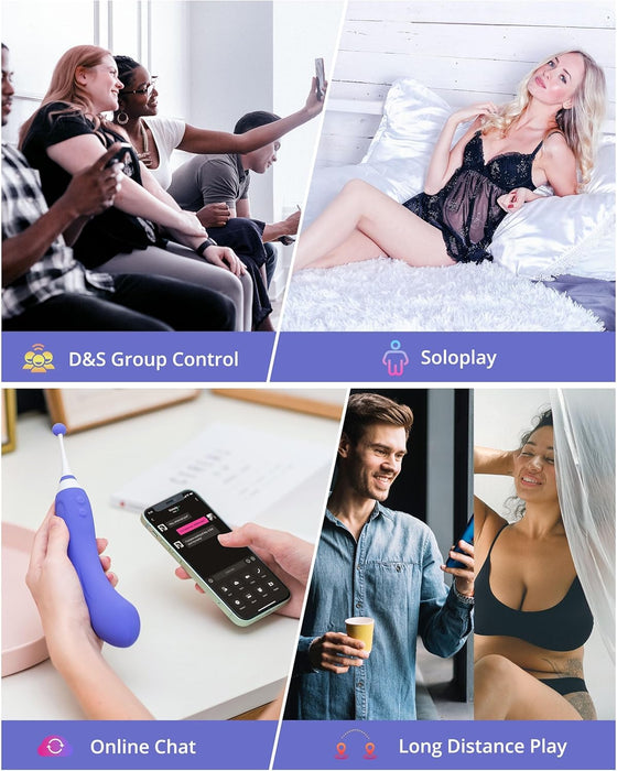 Hyphy dvigubos galvutės vibratoriaus aukšto dažnio vibracija su programėle