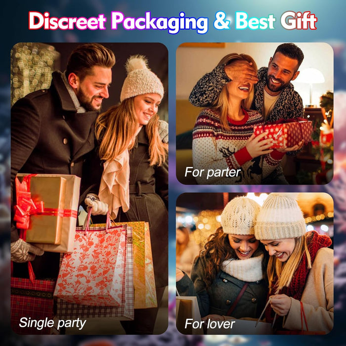 Elegant Dildo Vibrator with 9 Vibration Modes and LCD Display