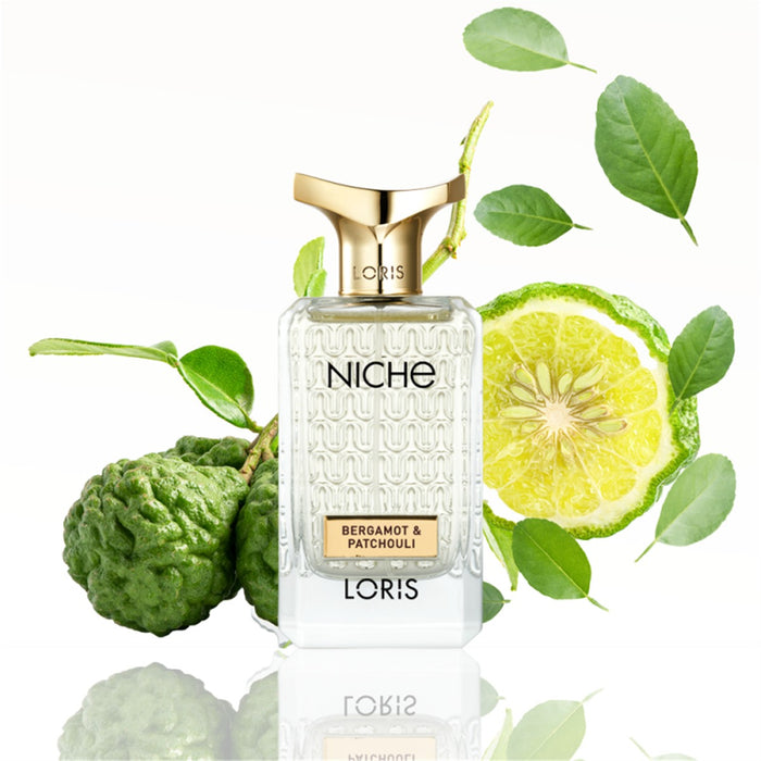Unisex kvepalai Loris Niche Bergamot Patchouli, 70 ml