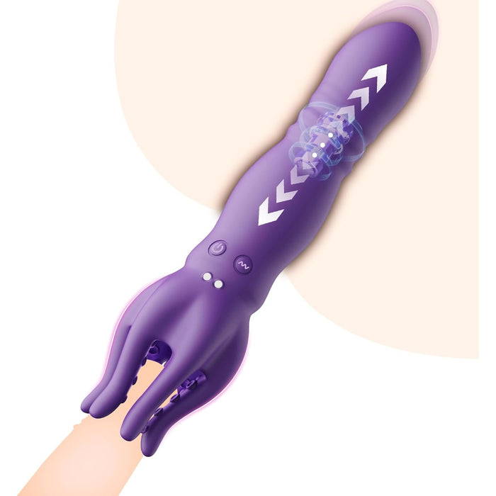 2 IN 1 Sex toy for couples with 360° stimulator and G-spot vibrator