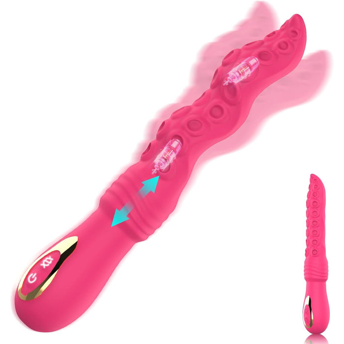 Innovative Octopus Tentacle Dildo Vibrator with 10 Modes for Comfort and Pleasure