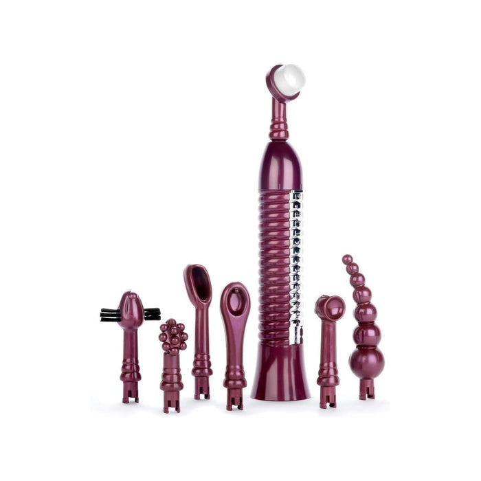 Deluxe 6-head massager oscillator with ULTRA SOFT finger - clinically proven pleasure